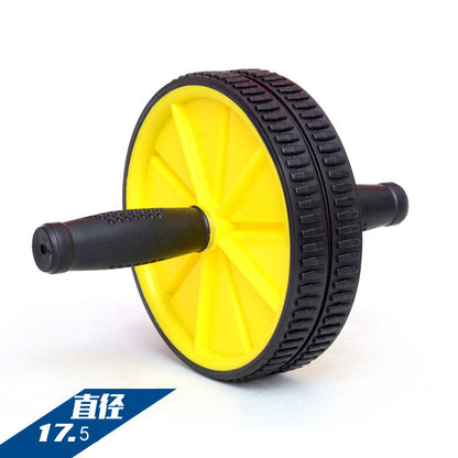 18-Inch AB Double Wheel Roller for Indoor Abdominal Fitness