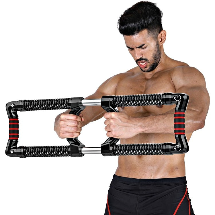 100kg Adjustable Multi-Functional Arm Trainer for Grip, Chest, and Ab Muscles