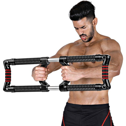 100kg Adjustable Multi-Functional Arm Trainer for Grip, Chest, and Ab Muscles